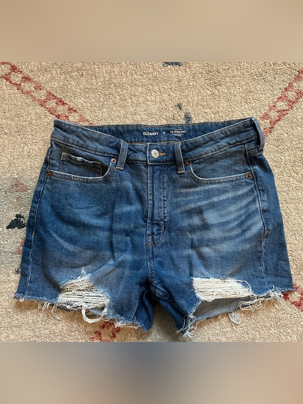 Old Navy High Rise OG Straight Shorts